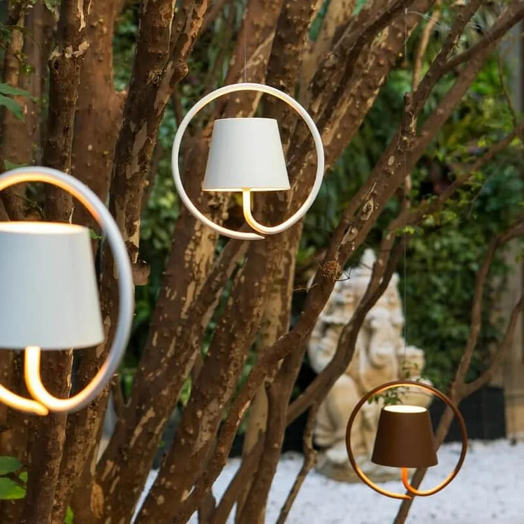 Outdoor & Indoor LED Hanging Light - LumiCord Design