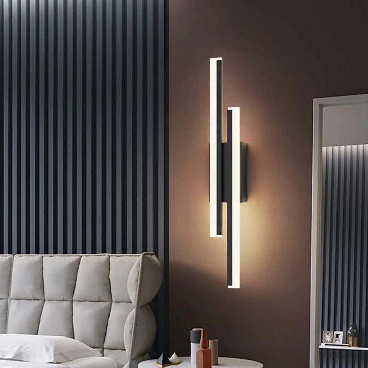 Modern Minimalist LED Wall Lamp – Sleek Indoor Strip Light for Stylish Interiors