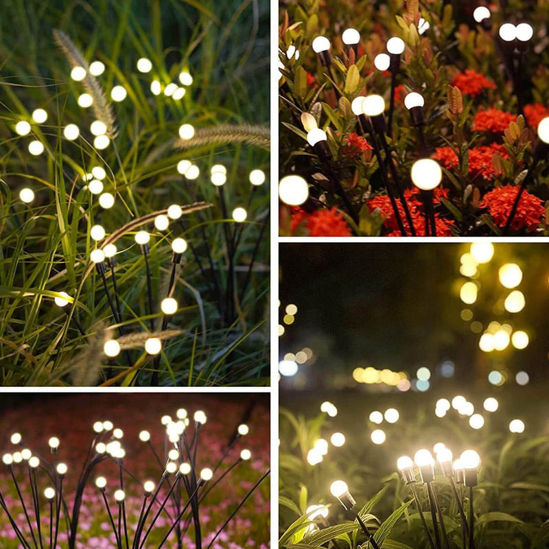 Modern Solar Firefly LED Outdoor Garden Lights – Waterproof Decorative Lawn Stakes for Landscaping