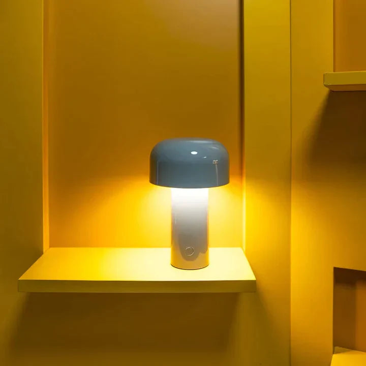 Modern Mushroom Rechargeable Table Lamp | Wireless Touch-Control LED Lamp