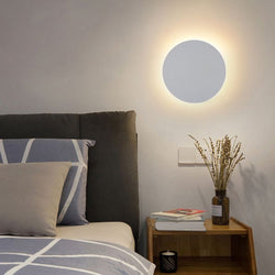 HorizonSphere – Minimalist Round Wall Light with LED