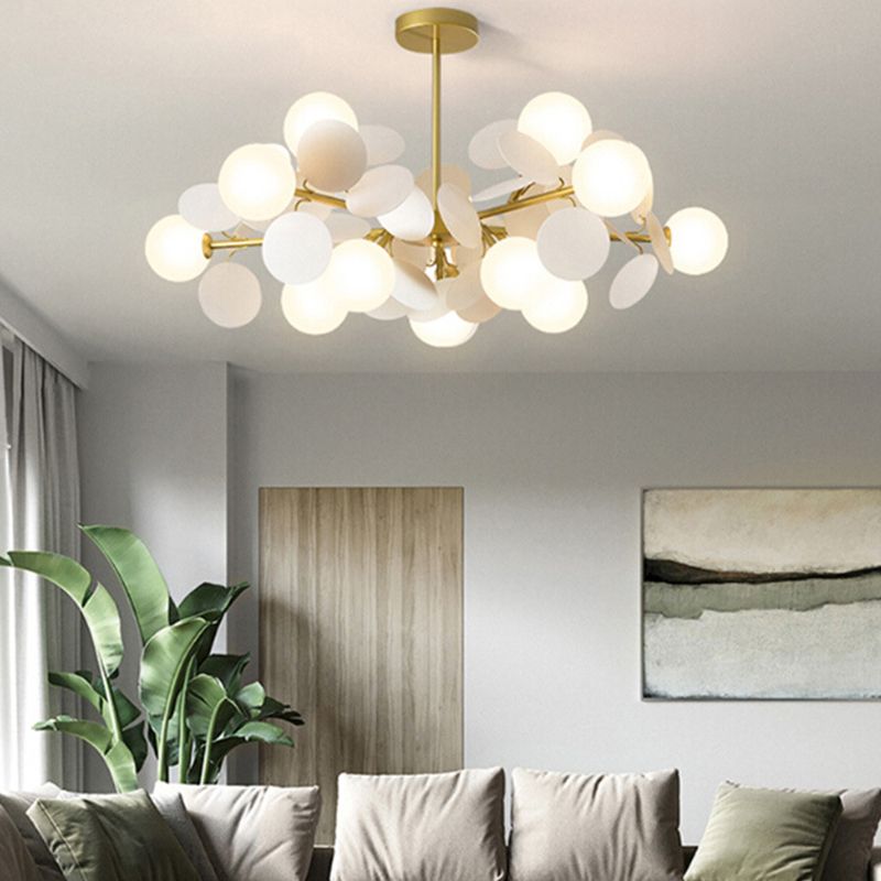 Modern Multi-Coloured Ceiling Pendant Light – Unique Designer Chandelier