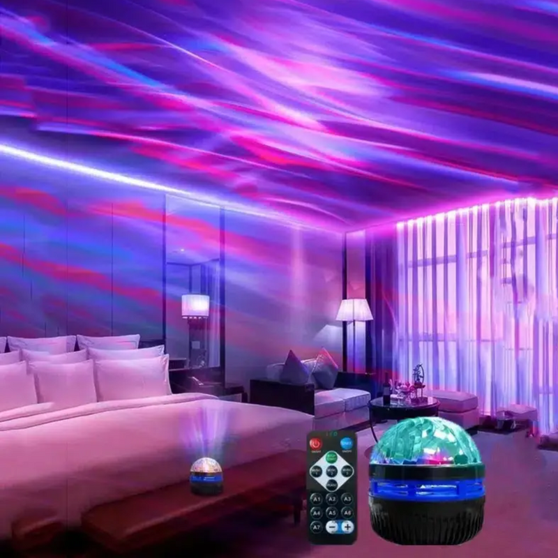 Starry Sky Aurora Projector – Mesmerising Light Effects for Relaxation and Decoration