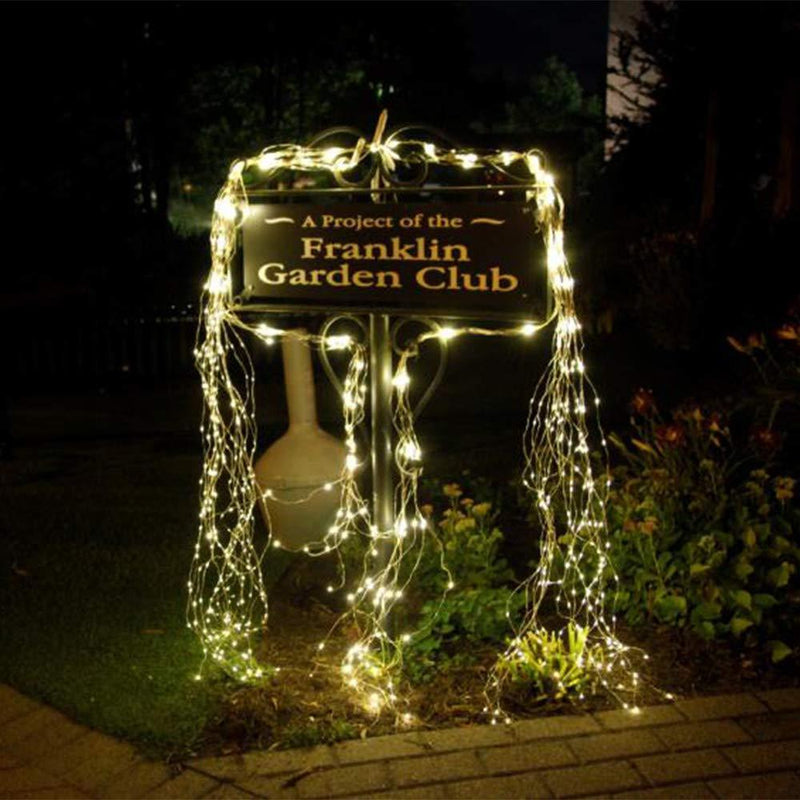 Solar-Powered Fairy String Lights – Copper Wire LED Outdoor Lighting