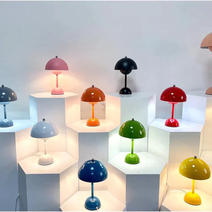 Contemporary Nordic Mushroom Table Lamp – A Stylish Touch for Any Room