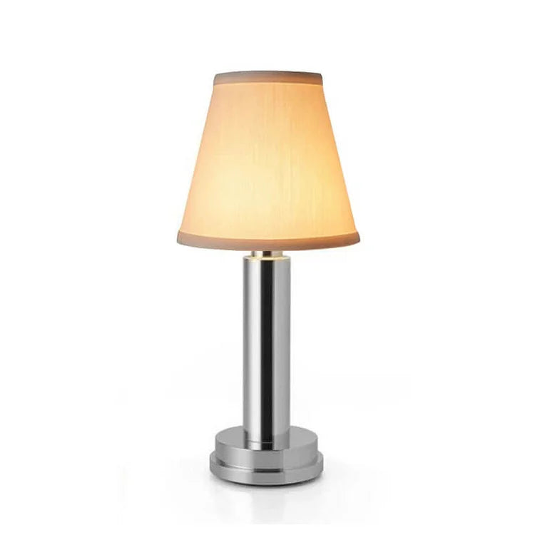 Cordless LED Table Lamp – Stylish Metal Design for Ambient Lighting