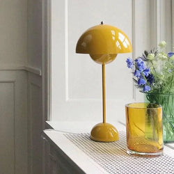 Contemporary Nordic Mushroom Table Lamp – A Stylish Touch for Any Room