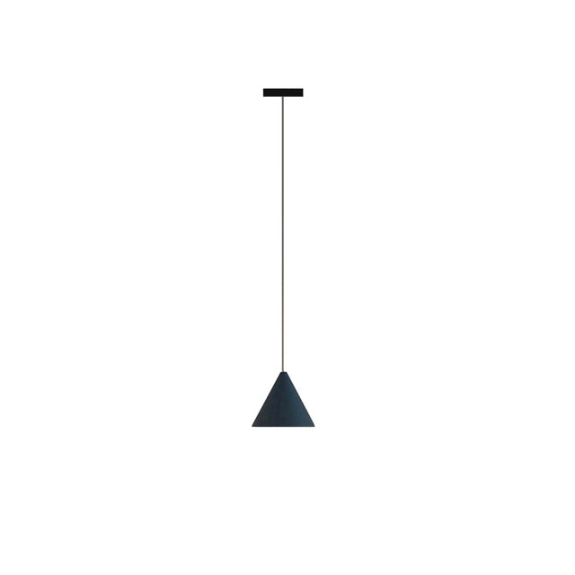 Modern Black Cone-Shaped Metal Pendant Light – Perfect for Kitchens, Dining Areas & Bedside Lighting