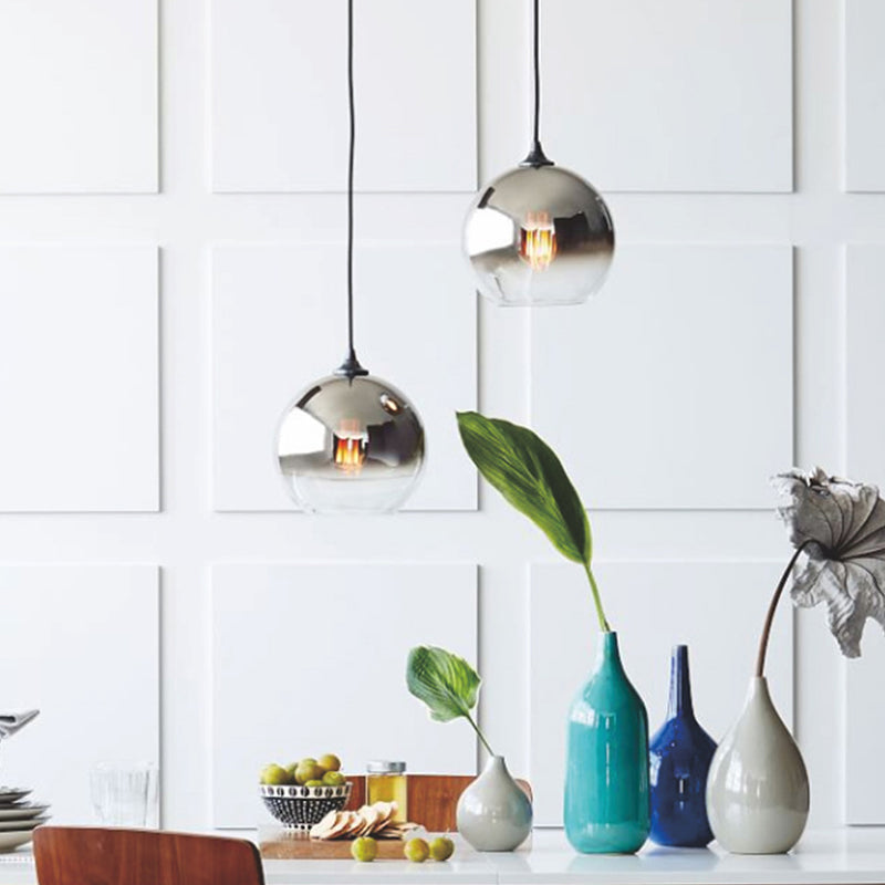 Contemporary Spherical Pendant Light – Modern Elegance for Dining Rooms, Living Spaces, and More