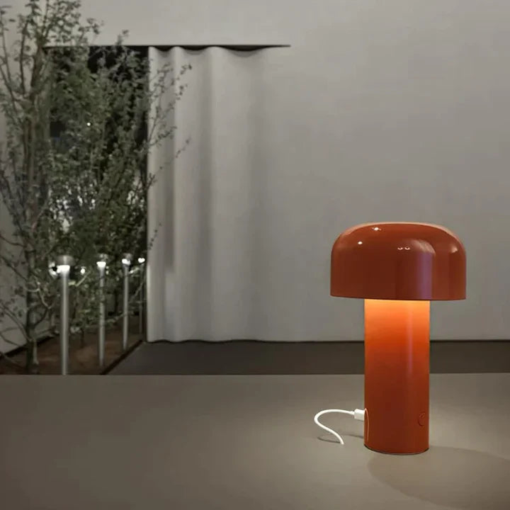 Modern Mushroom Rechargeable Table Lamp | Wireless Touch-Control LED Lamp