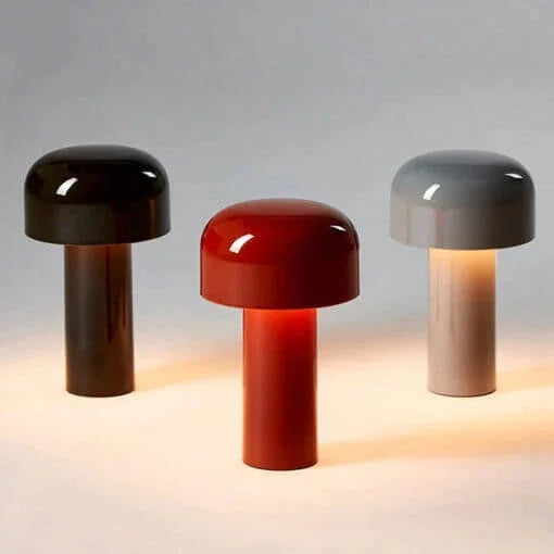 Modern Mushroom Rechargeable Table Lamp | Wireless Touch-Control LED Lamp