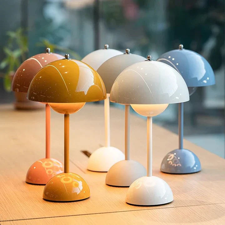 Contemporary Nordic Mushroom Table Lamp – A Stylish Touch for Any Room