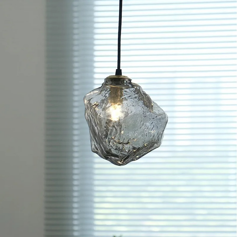 Modern Pendant Light with Ice Cube Design for Living and Dining Areas