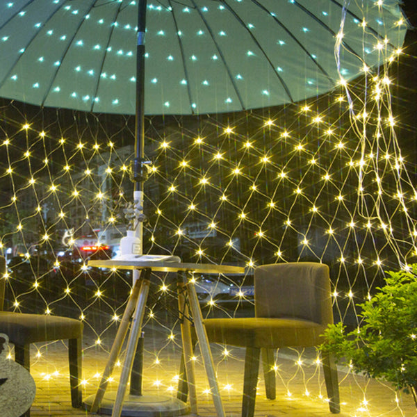 Solar Net Lights – Warm LED Garden and Outdoor Decorative Lighting