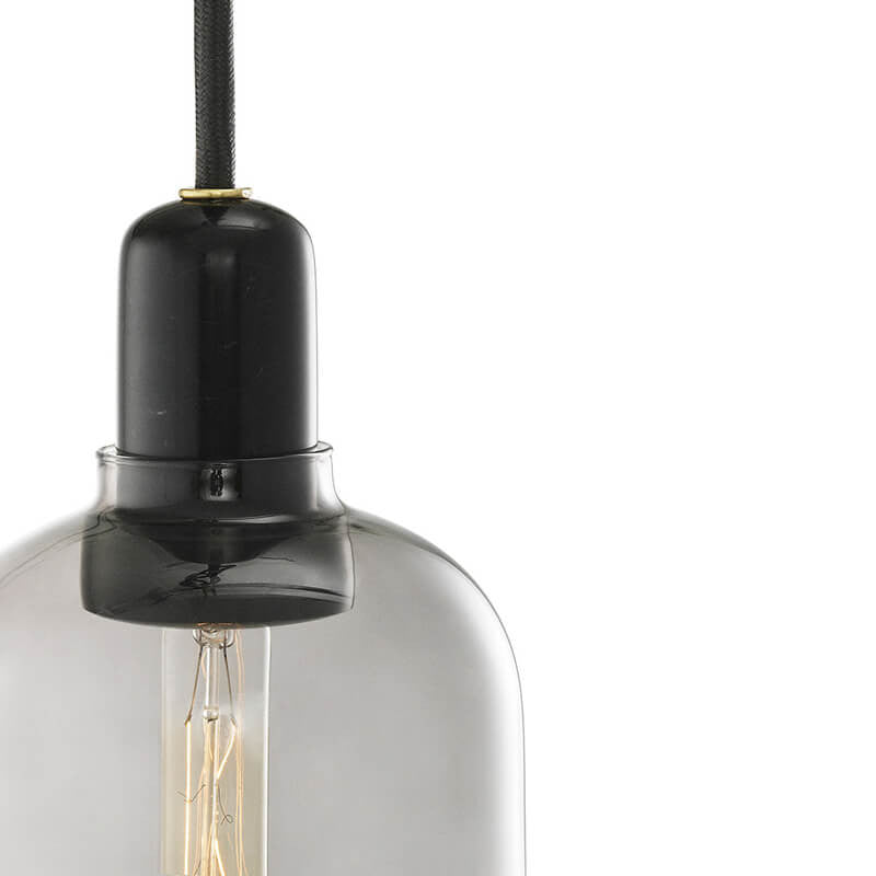 Modern Glass Pendant Light – Minimalist Hanging Lamp for Dining Rooms and Living Spaces