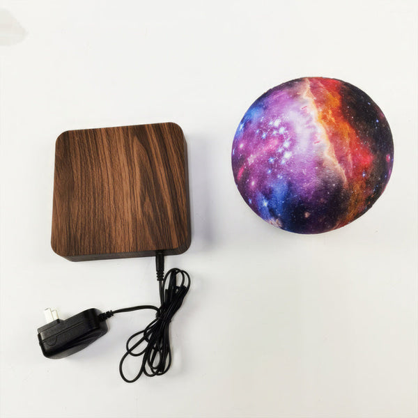 Magnetically Levitating Galaxy Lamp – 3D Floating LED Light with Galaxy Effect