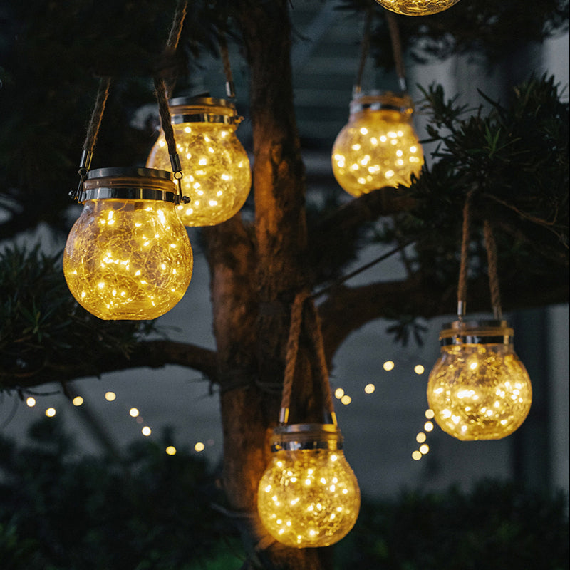 Hanging Solar Lanterns – Decorative Outdoor Garden Lights