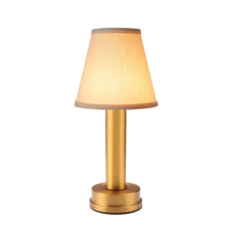 Cordless LED Table Lamp – Stylish Metal Design for Ambient Lighting