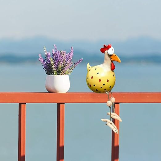 Fun Chicken Garden Ornaments | Unique Decorative Stakes for Your Garden