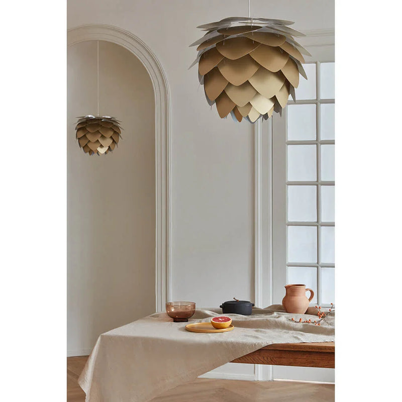 Handcrafted Wooden Pinecone Pendant Light – Natural Elegance for Your Home