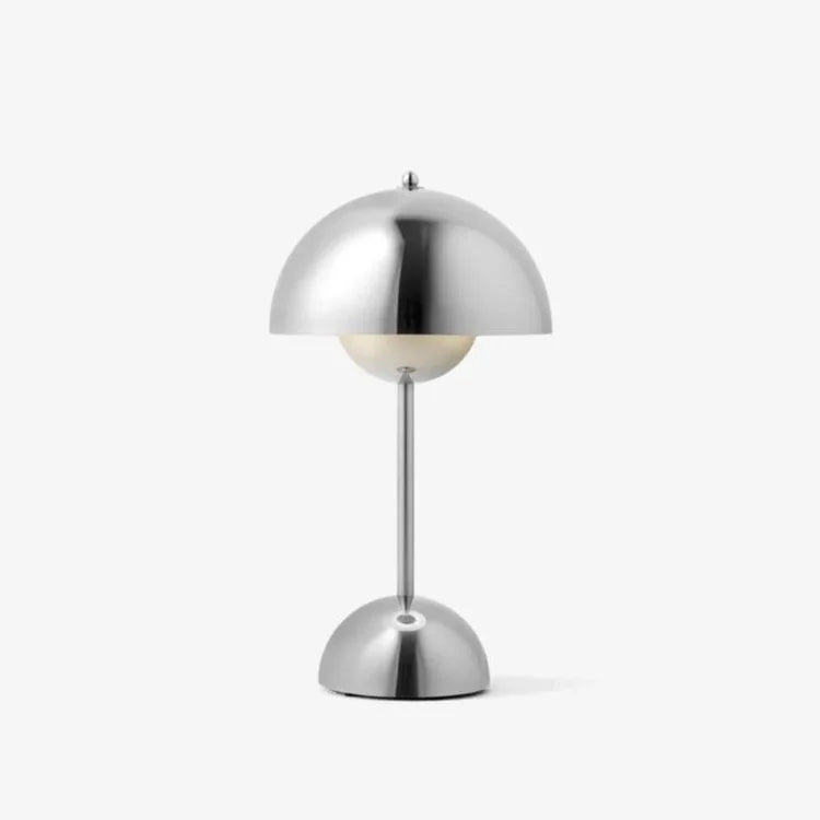 Modern Mushroom Table Lamp – Wireless Retro Elegance for Your Home