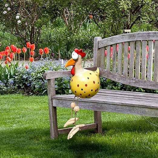 Fun Chicken Garden Ornaments | Unique Decorative Stakes for Your Garden