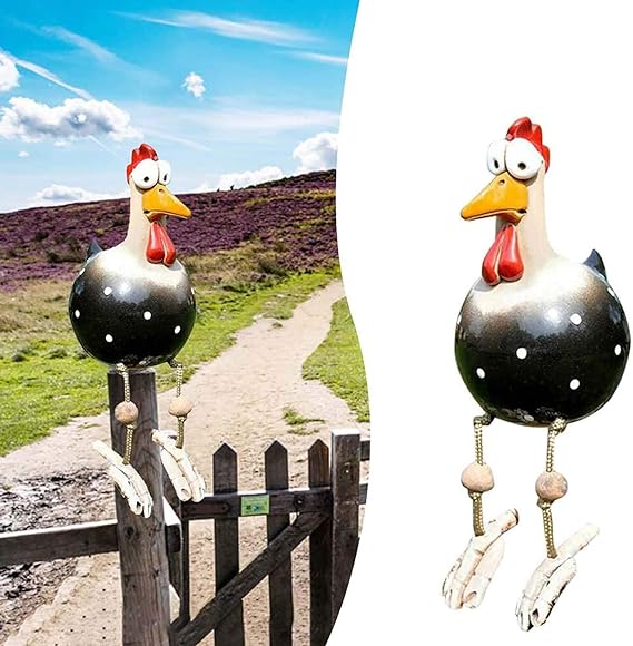 Fun Chicken Garden Ornaments | Unique Decorative Stakes for Your Garden