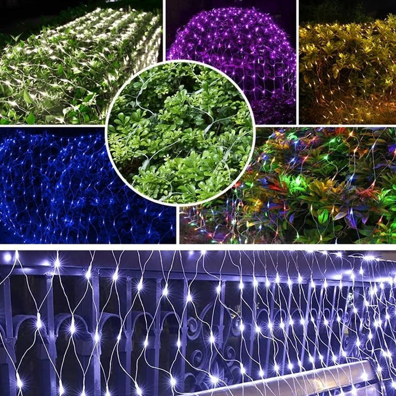 Solar Net Lights – Warm LED Garden and Outdoor Decorative Lighting