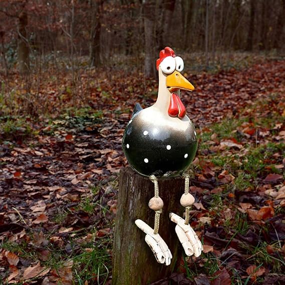 Fun Chicken Garden Ornaments | Unique Decorative Stakes for Your Garden