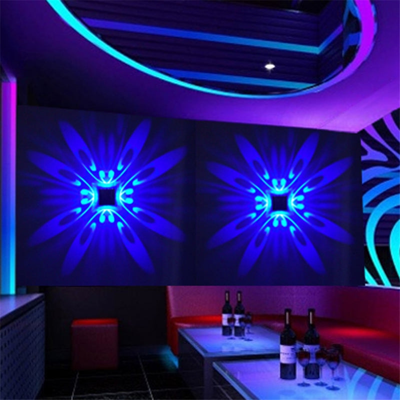 Modern LED Wall Lamp – Customisable Colour Patterns for a Vibrant Ambience