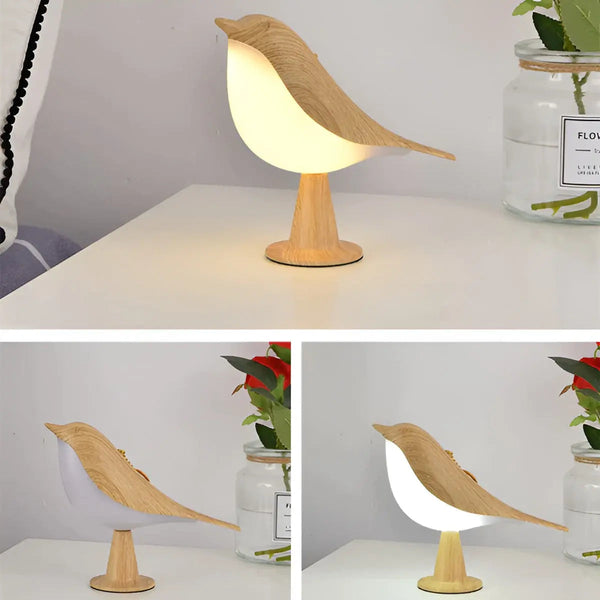 Bird Lamp Lumina – Touch-Control LED Light with Aromatherapy Diffuser