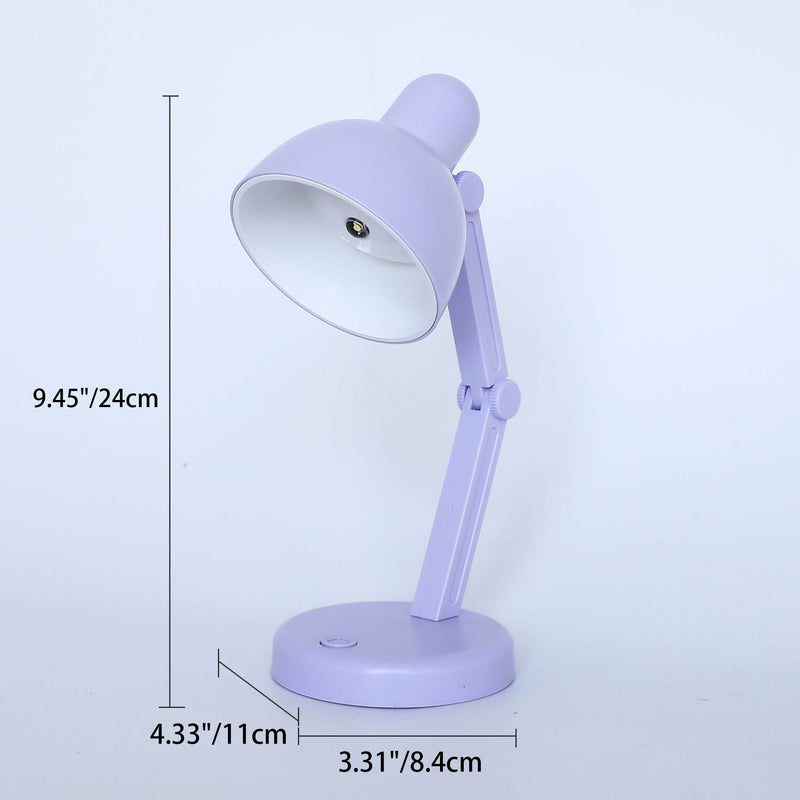 Foldable LED Desk Lamp – Minimalist Battery-Powered Light for Home and Office