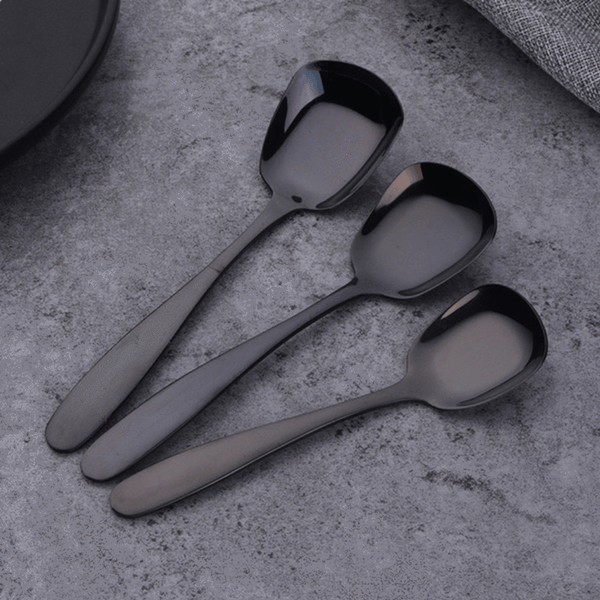 Premium 3-Piece Stainless Steel Serving Spoon Set – Durable & Elegant for Every Meal