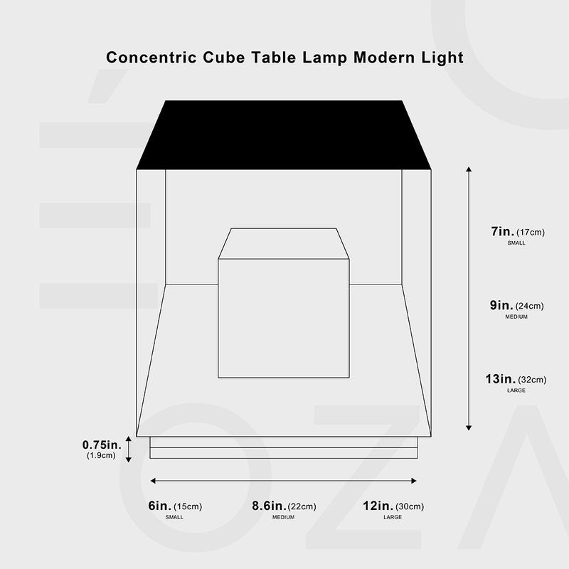 Futuristic RGB Cube Table Lamp – Modern Lighting for Elegant Spaces