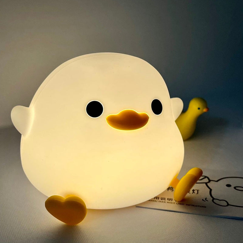 Adorable Chick Night Lamp – Interactive LED Bedside Light