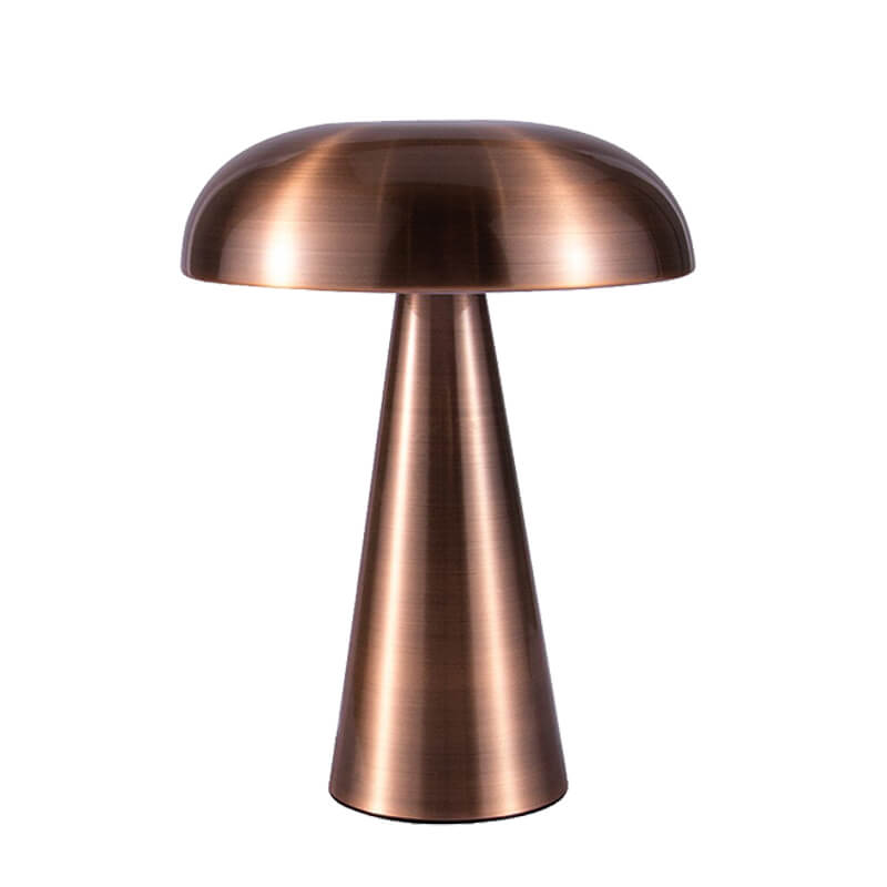 Minimalist Portable Mushroom Table Lamp – Rechargeable and Wireless