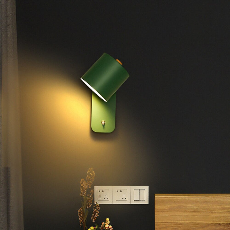 Modern LED Wall Light with Switch – Sleek Interior Lighting for Stylish Homes