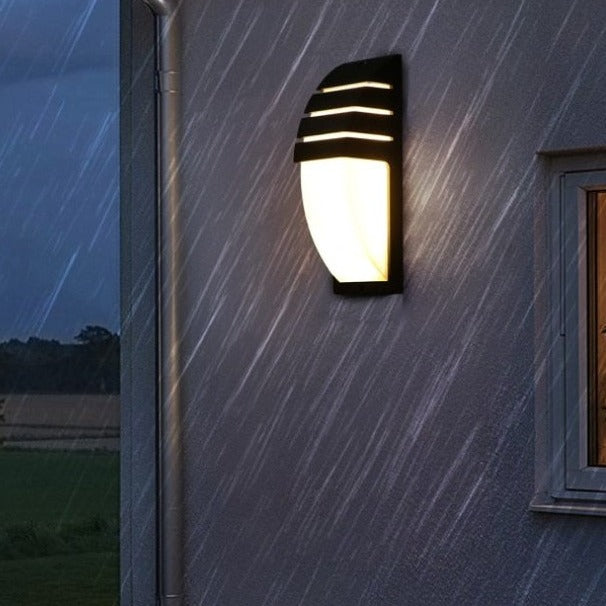 Modern LED Outdoor Wall Light – Waterproof with Radar Motion Sensor