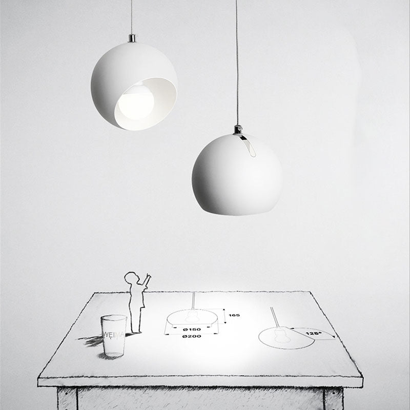 Nordic Modern Pendant Light – Sleek and Minimalist Dining Room Lamp