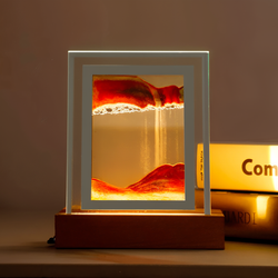 3DFlow Sandscape Night Light – Artistic Sand Frame with LED Lighting