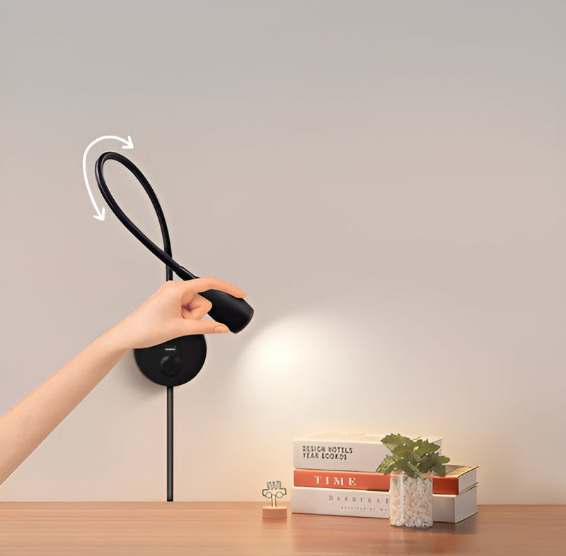 Adjustable LED Wall Light – Modern Design for Comfortable Reading and Work