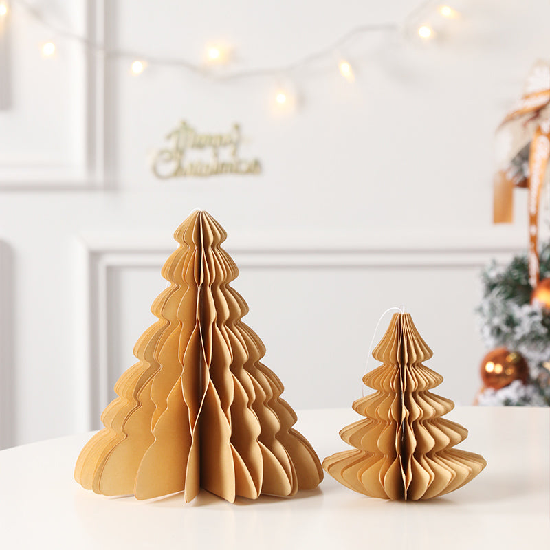 Foldable Paper Christmas Tree – Sustainable and Stylish Festive Decoration