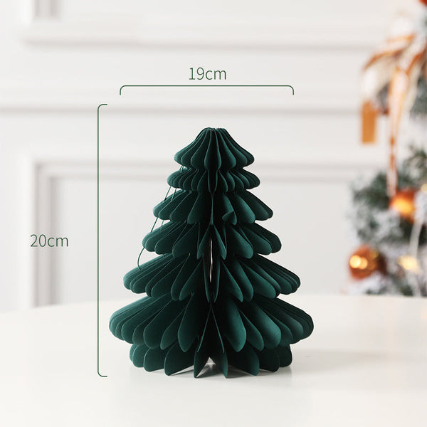 Foldable Paper Christmas Tree – Sustainable and Stylish Festive Decoration