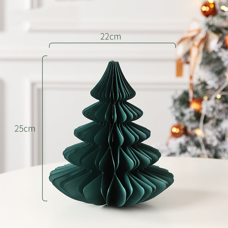 Foldable Paper Christmas Tree – Sustainable and Stylish Festive Decoration