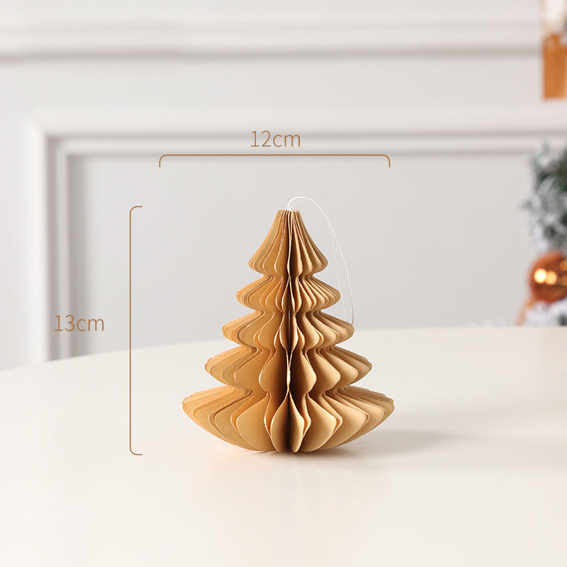 Foldable Paper Christmas Tree – Sustainable and Stylish Festive Decoration