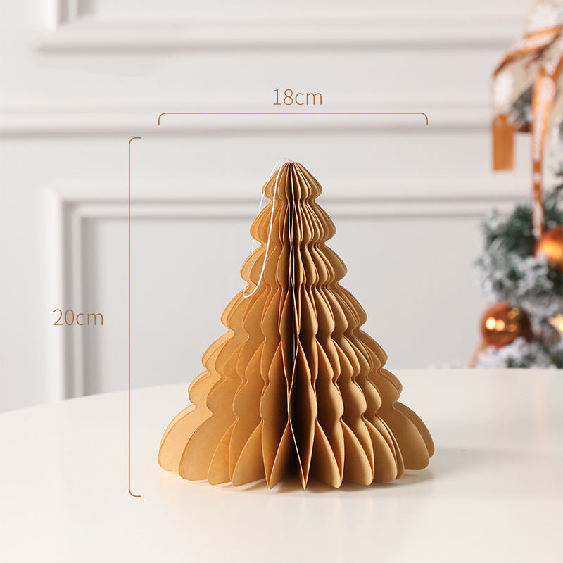 Foldable Paper Christmas Tree – Sustainable and Stylish Festive Decoration