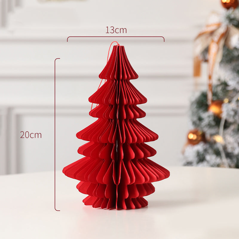 Foldable Paper Christmas Tree – Sustainable and Stylish Festive Decoration