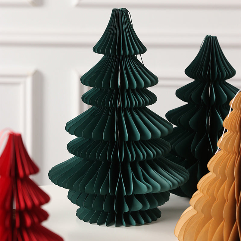 Foldable Paper Christmas Tree – Sustainable and Stylish Festive Decoration