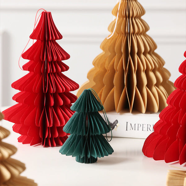 Foldable Paper Christmas Tree – Sustainable and Stylish Festive Decoration