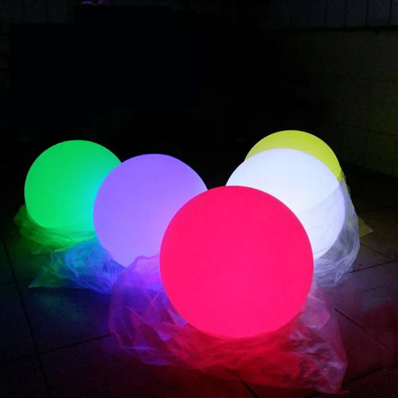 Waterproof LED Floating Ball Lamp – Rechargeable Mood Light for Indoor and Outdoor Use